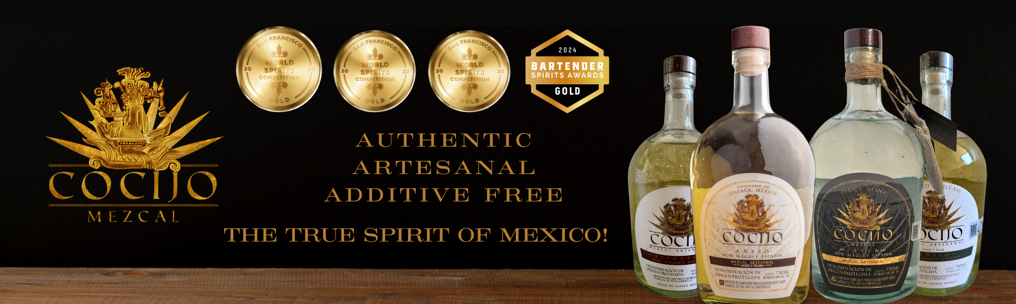 Cocijo Mezcal - The true spirit of Mexico! Authentic artisanal additive free!